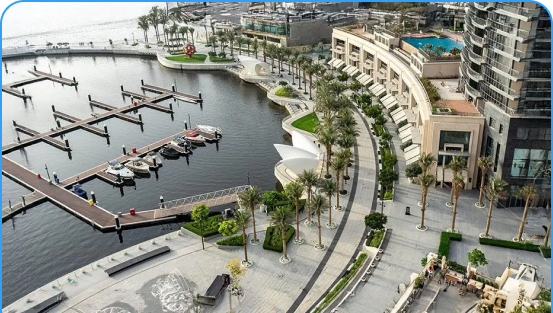 Dubai Creek Harbour Route